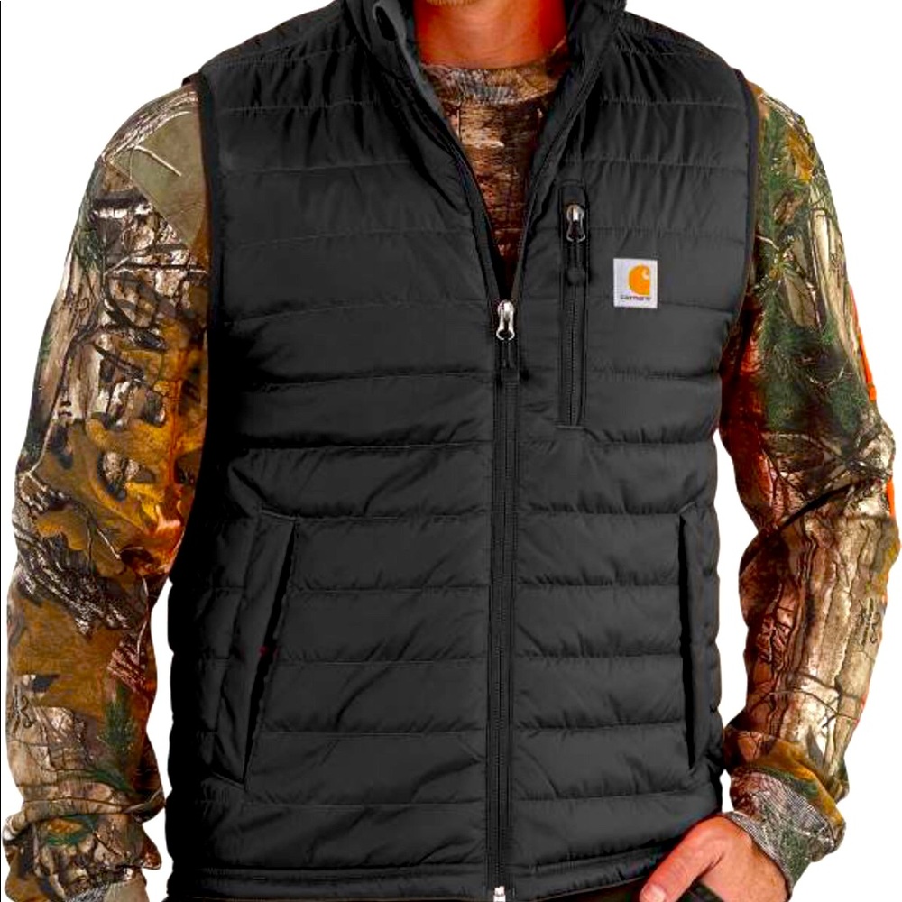 Black Mens Carhartt vest